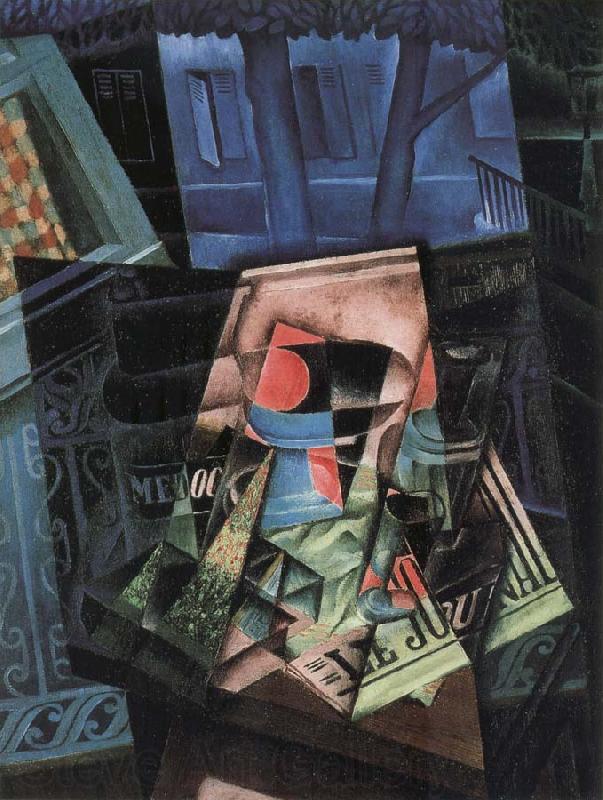 Juan Gris The still life in front of Window